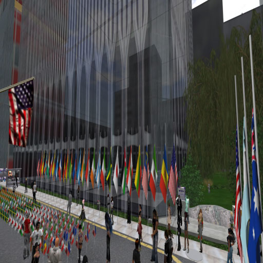 9/11 remembered in Second Life