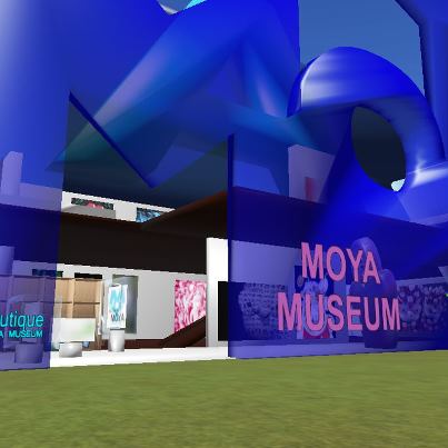 Moya museum in the virtual world Cloud Party 